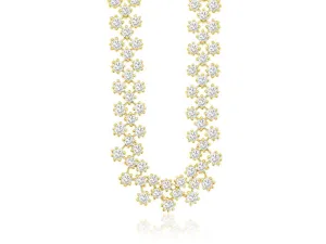 14K DIAMOND FASHION NECKLACE