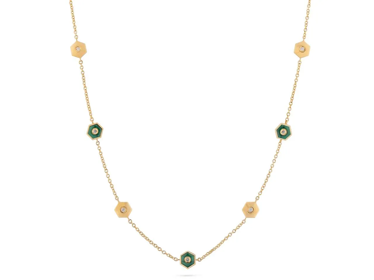 18kt Gold Miseno Baia Sommersa Necklace.