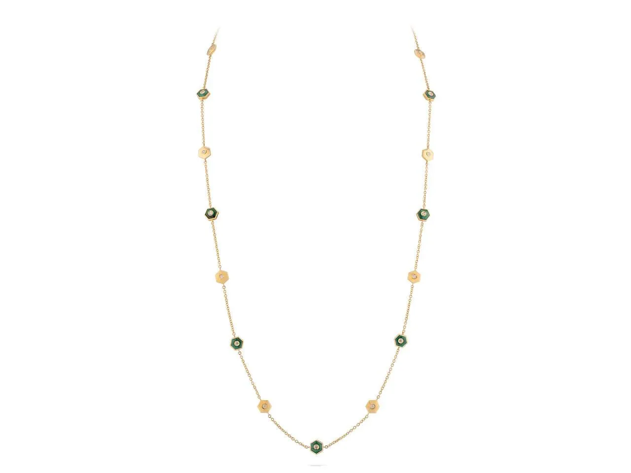 18kt Gold Miseno Baia Sommersa Necklace.