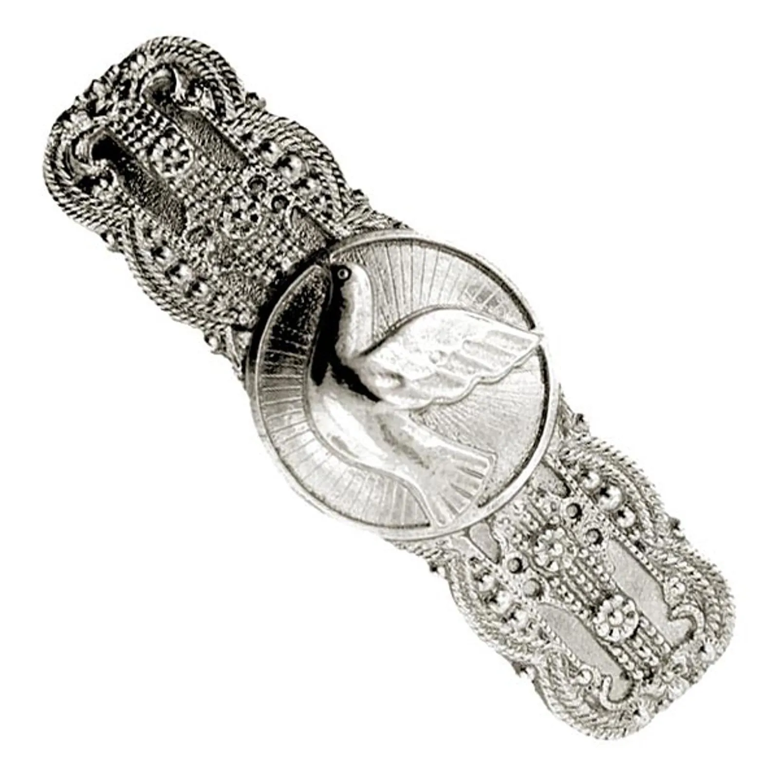 1928 Jewelry Peace Dove Hair Barrette