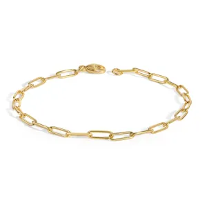 2.9mm Gold Link Bracelet