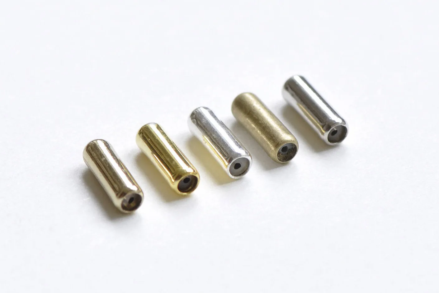 50 pcs Brass Stick Pin Bottom Clutch Rubber Stoppers Backs 10mm