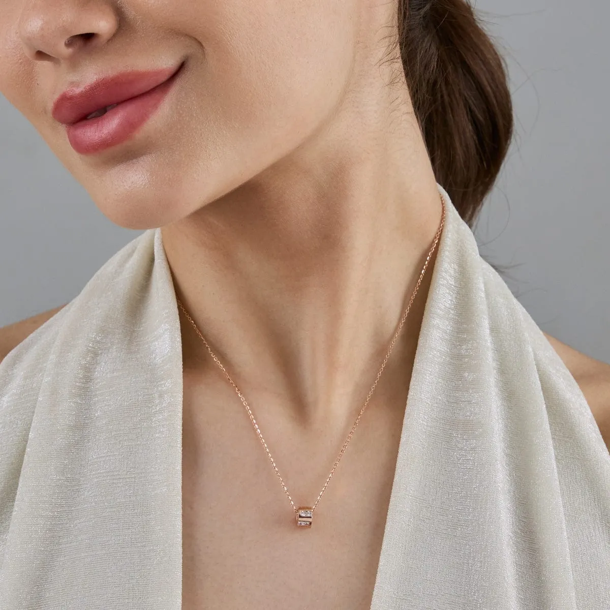 92.5 Silver Pendant with Chain 183207