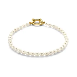 Aidee Marissa 14 karat gold bracelet with freshwater pearls