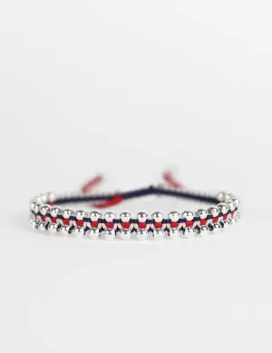 Ally Silver Bracelet ??Red, White & Blue