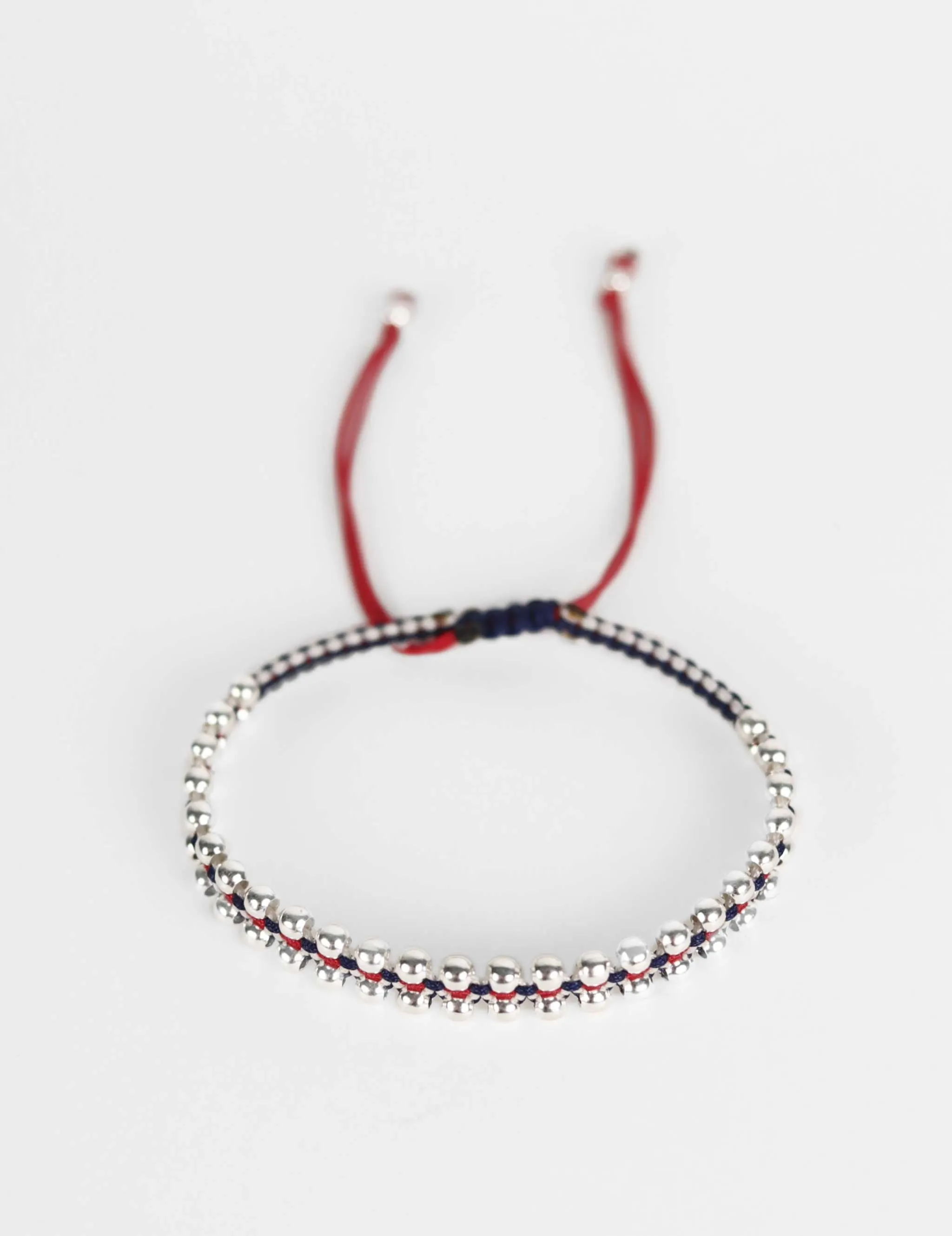 Ally Silver Bracelet ??Red, White & Blue