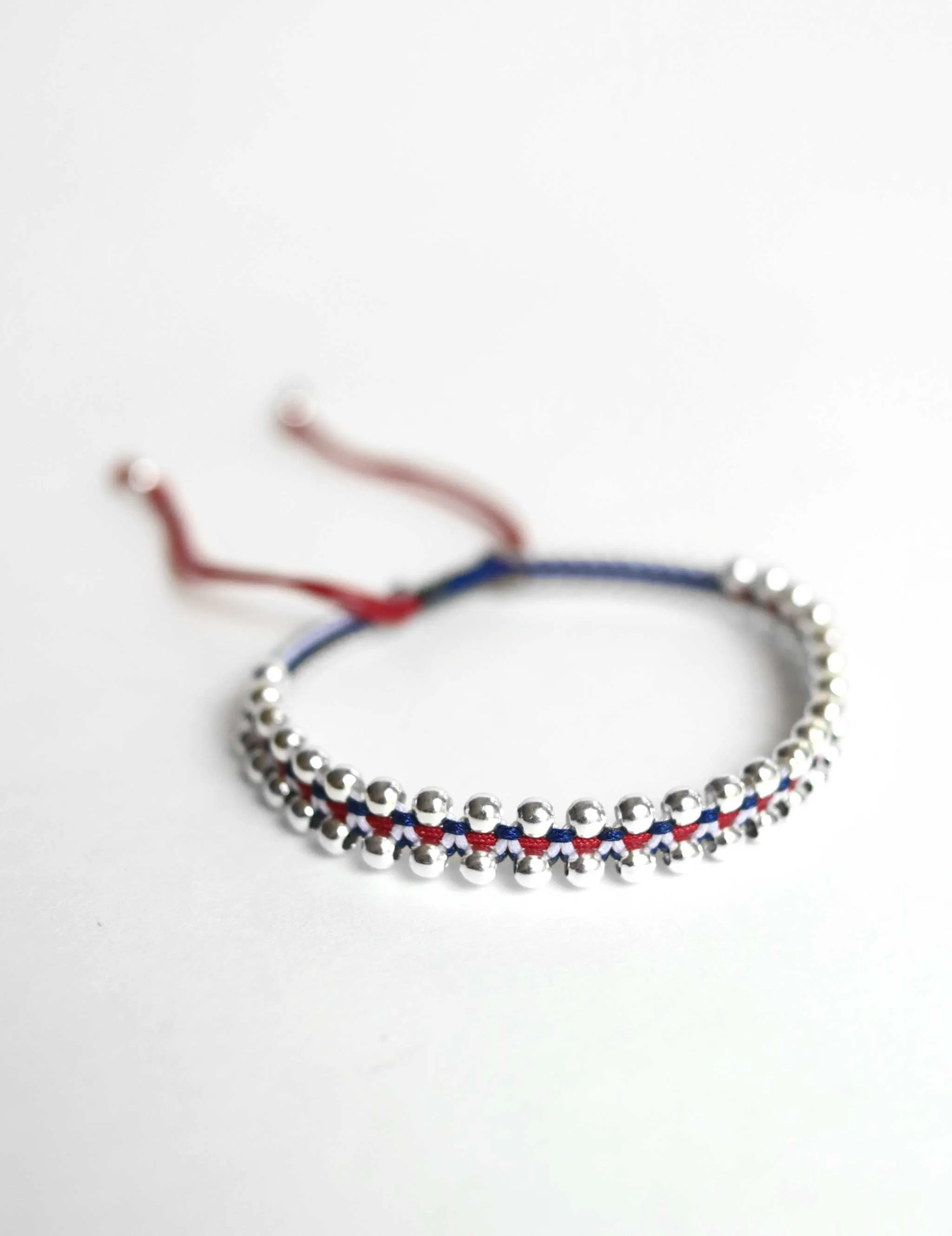 Ally Silver Bracelet ??Red, White & Blue