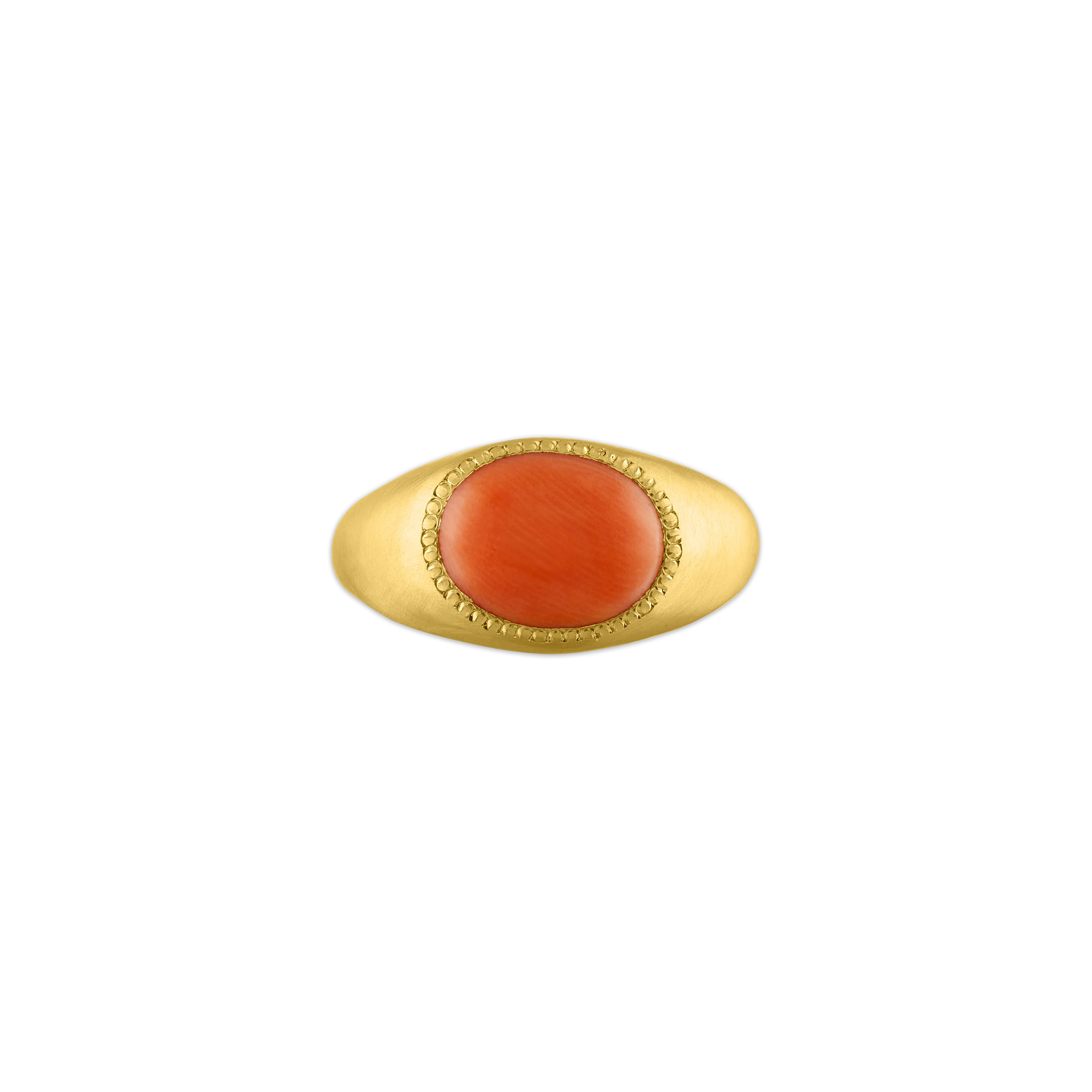 Antique Coral Roz Ring