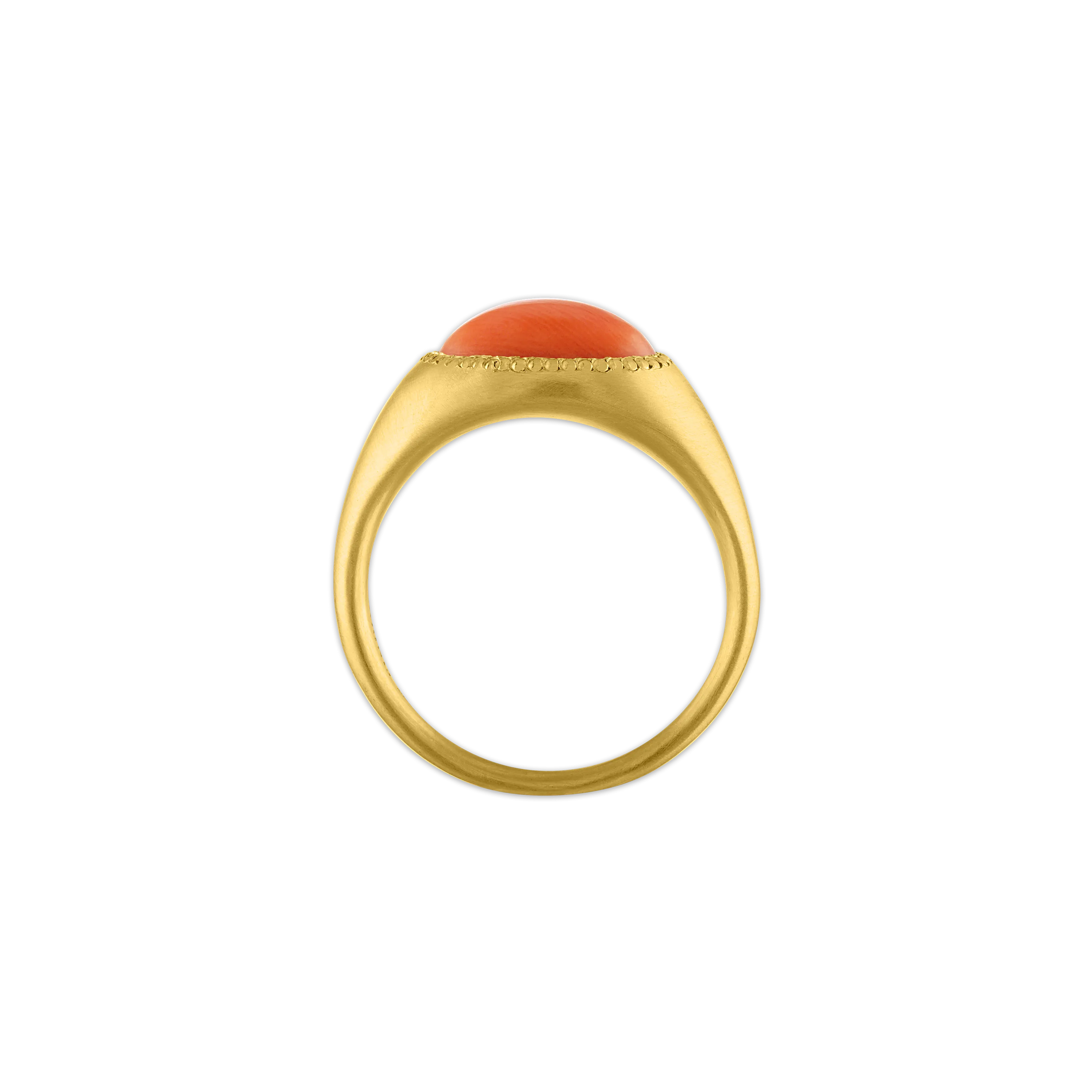 Antique Coral Roz Ring