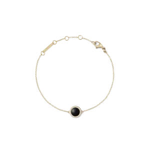 Audrey Bracelet Black Agathe Gold