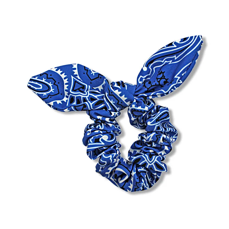 BANDANA BOW SCRUNCHIE