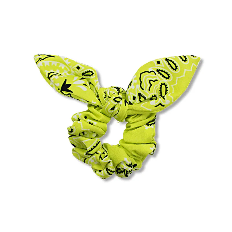 BANDANA BOW SCRUNCHIE