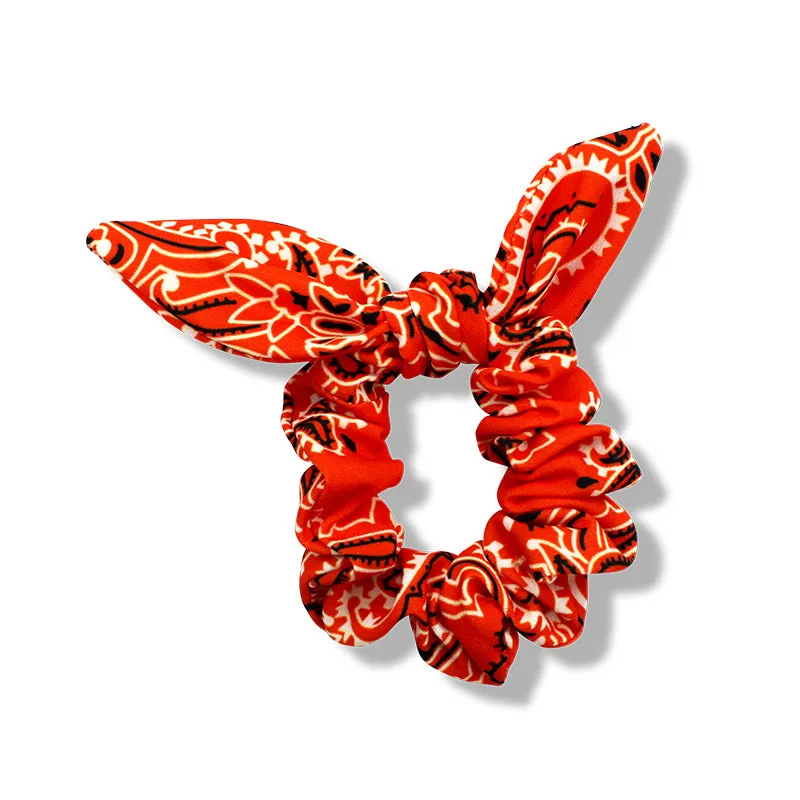 BANDANA BOW SCRUNCHIE