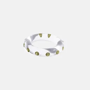 Big Lucid Bangle, Green