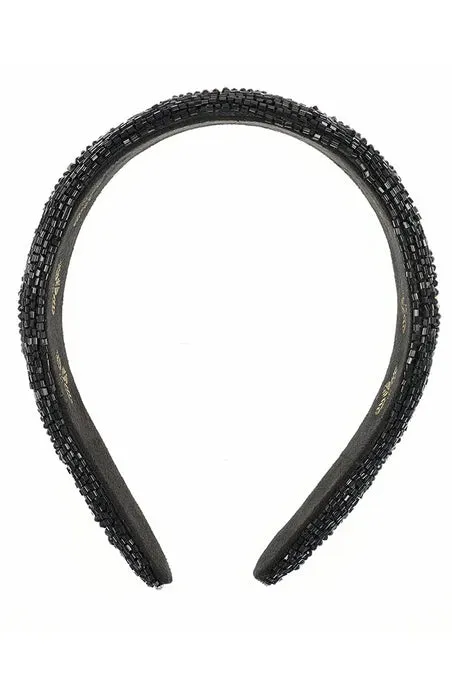 Blanca Headband - Black/Gold