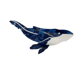 Bow's by St?r Blue Whale Hair Clip - Blue