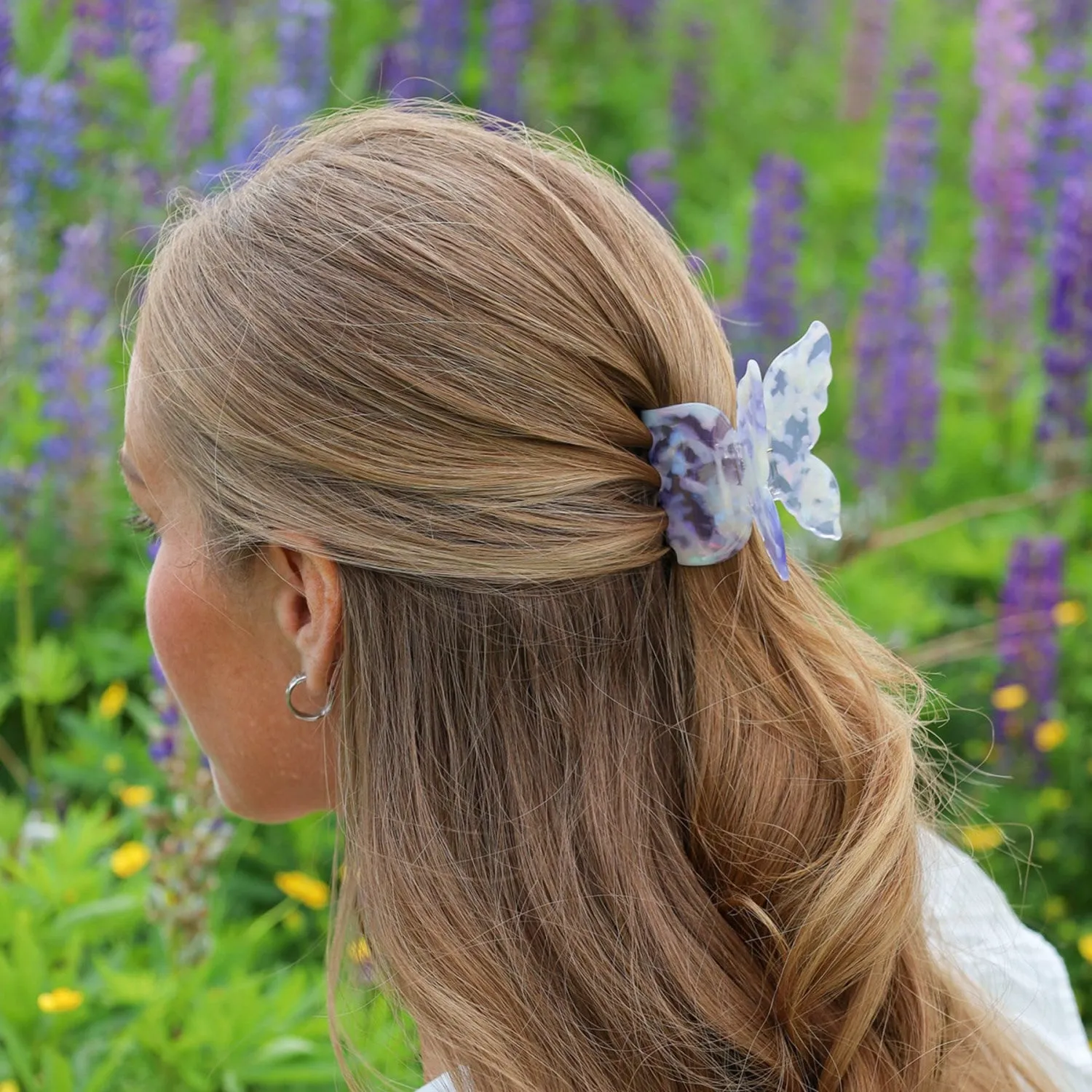 Bow's by St?r Butterfly Hair Clip - Purple