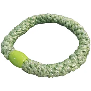 Bow's by Str Hairties Glitter Apple Green Metallic