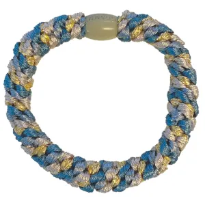 Bow's by Str Hairties Light blue, Gold, Beige