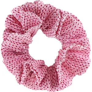 Bow's by St?r Kaisa Scrunchie - Pink/Red Dots