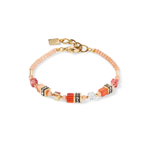 Bracelet Mini Cubes orange