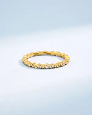 Classic Diamond Ivy Eternity Band