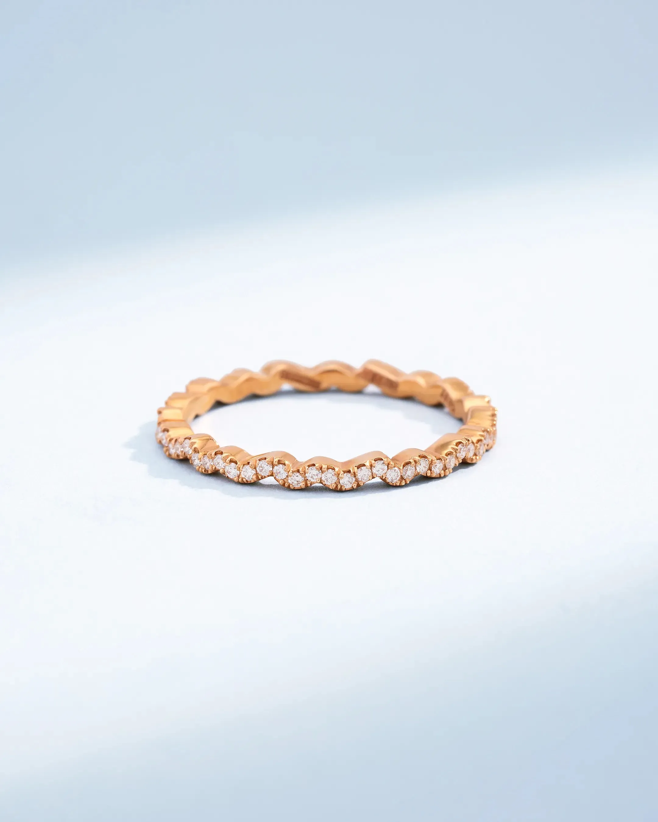 Classic Diamond Ivy Eternity Band
