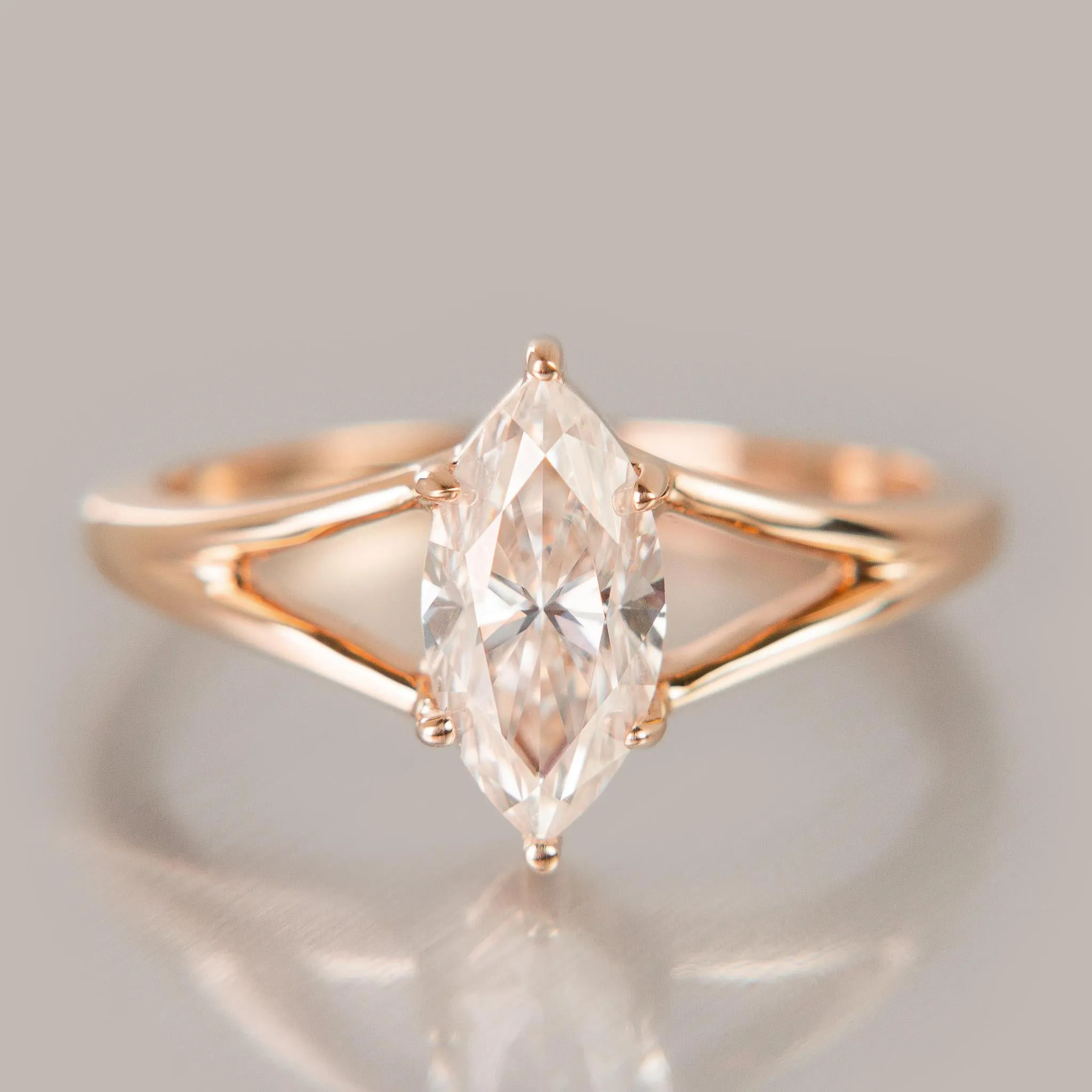 Classic Diamond Juniper Ring