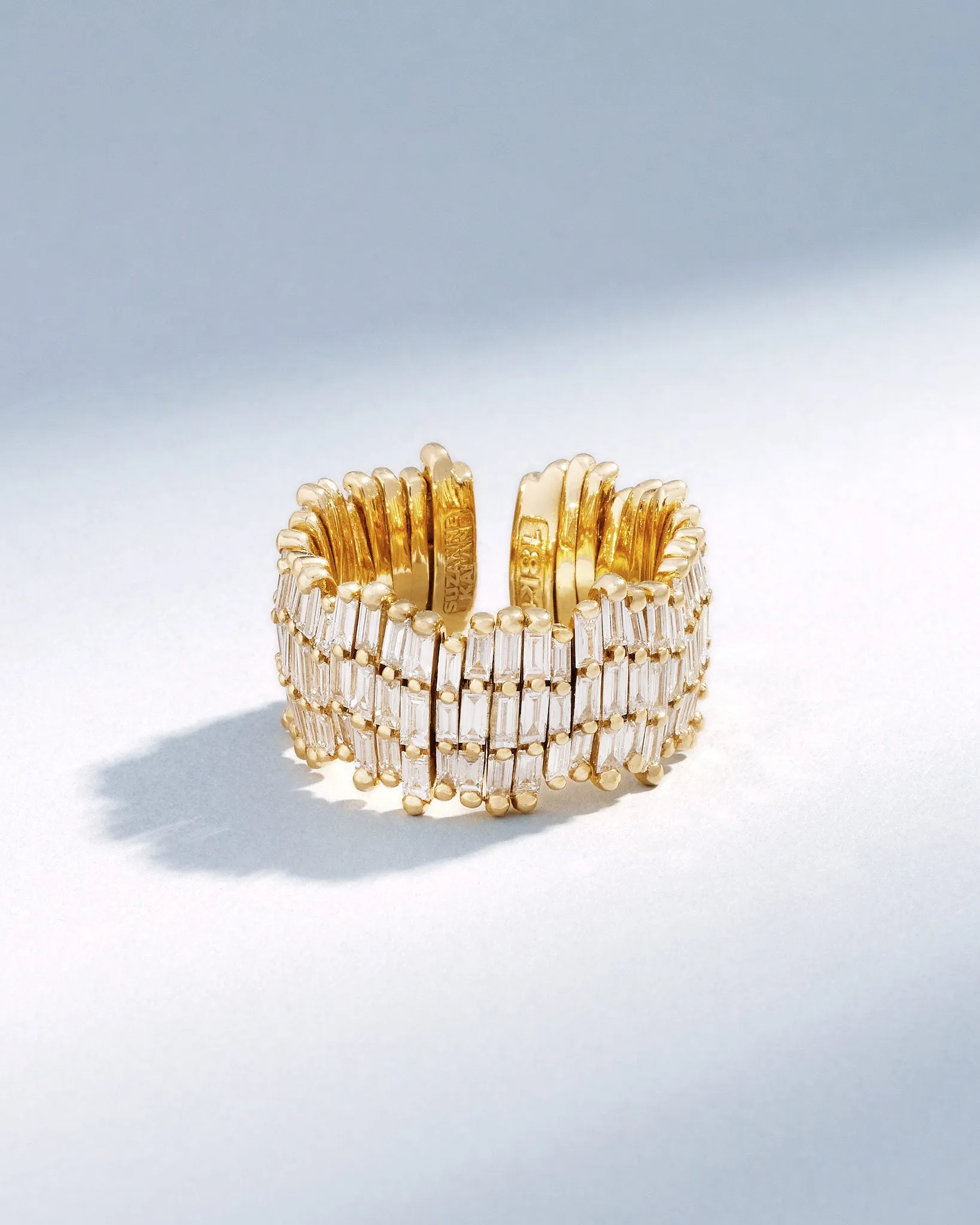 Classic Gold Full Baguette Milli Eternity Band