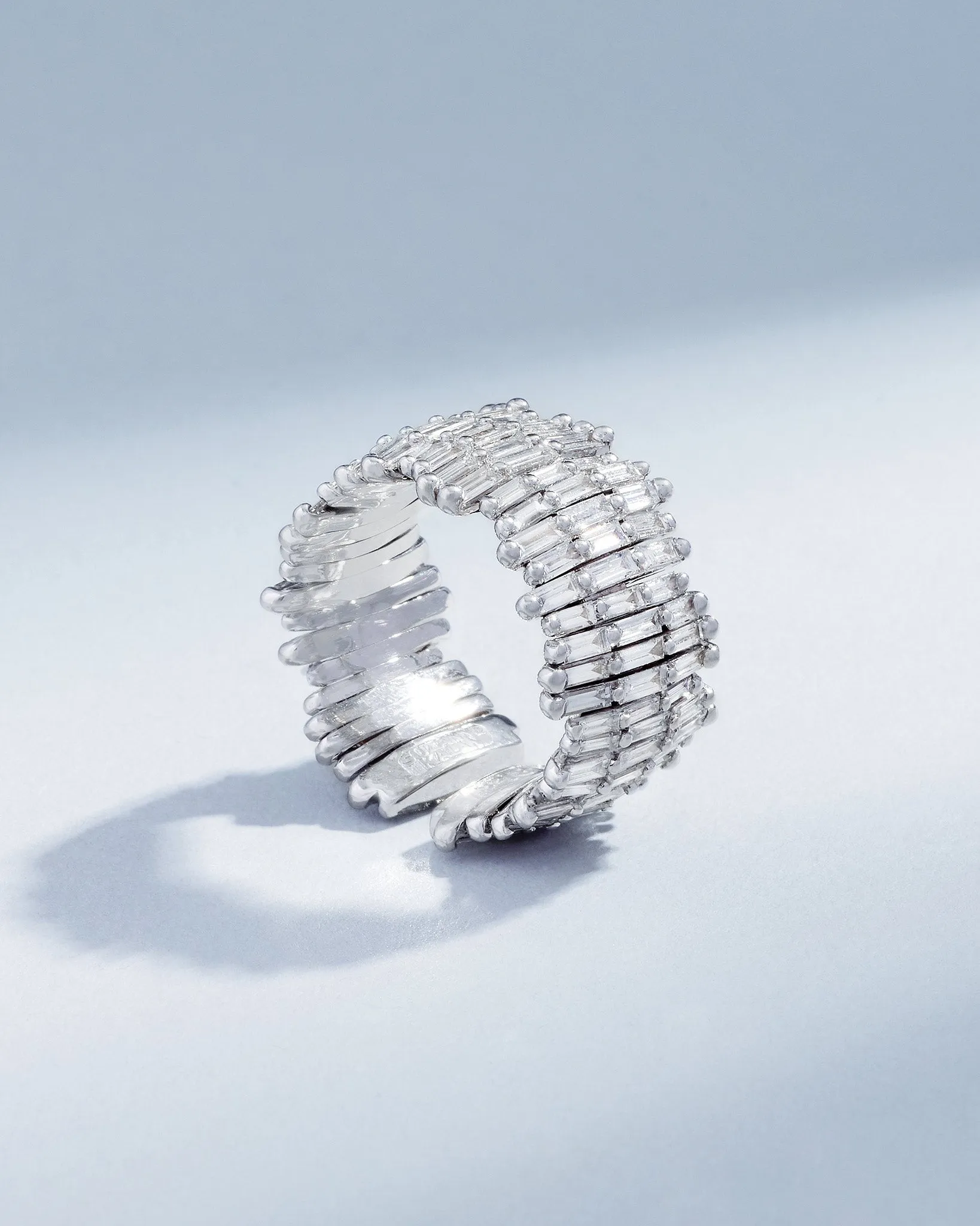 Classic Gold Full Baguette Milli Eternity Band
