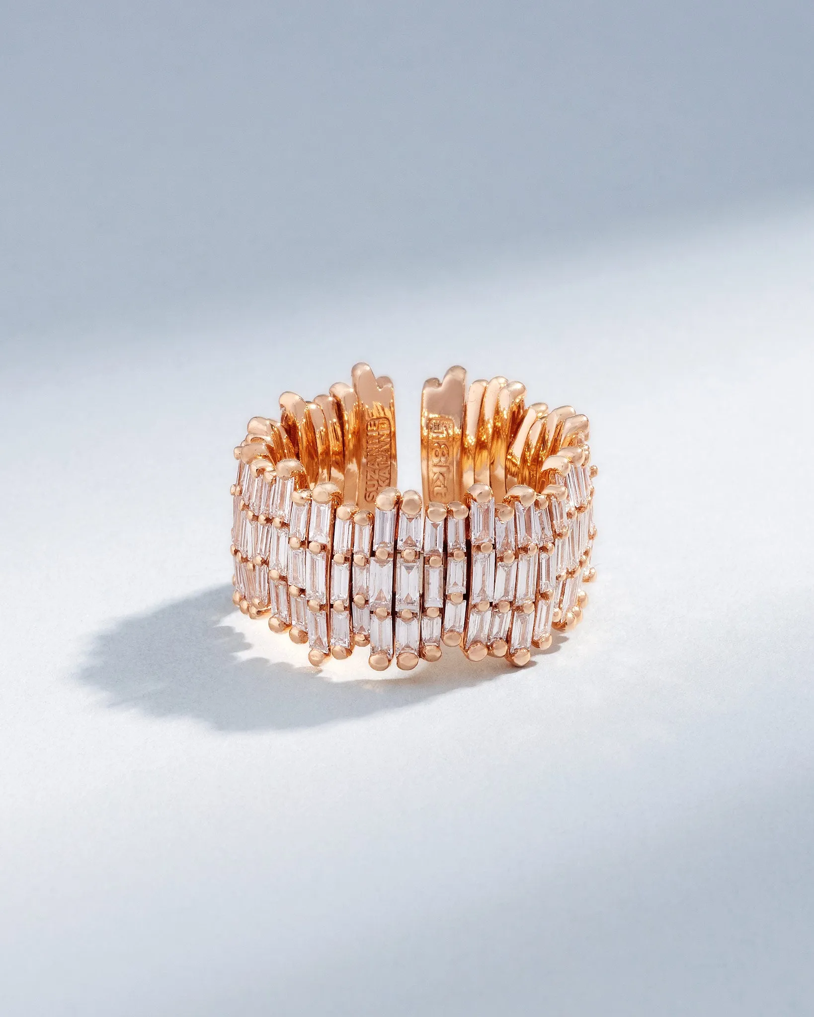 Classic Gold Full Baguette Milli Eternity Band