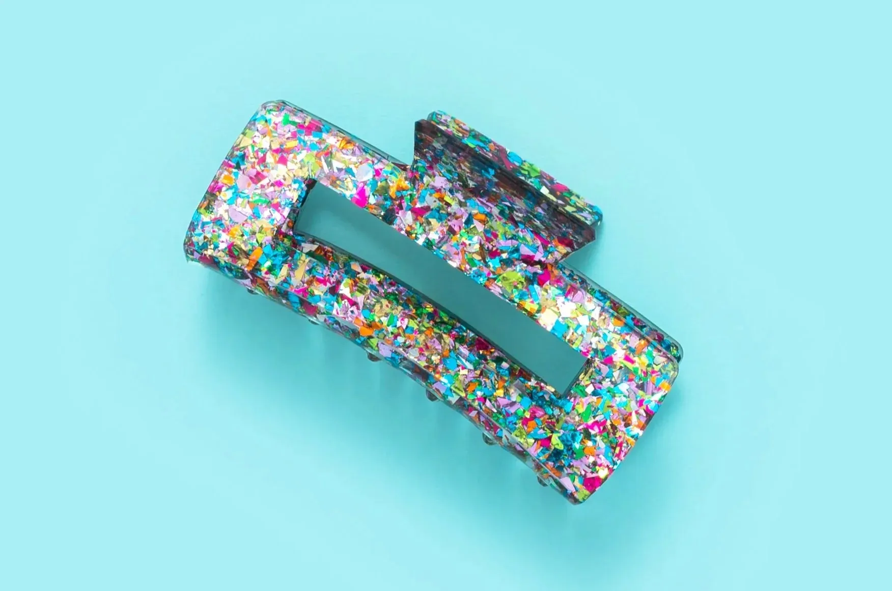 Confetti Claw Clips