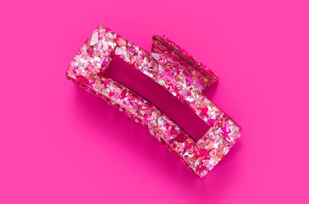 Confetti Claw Clips