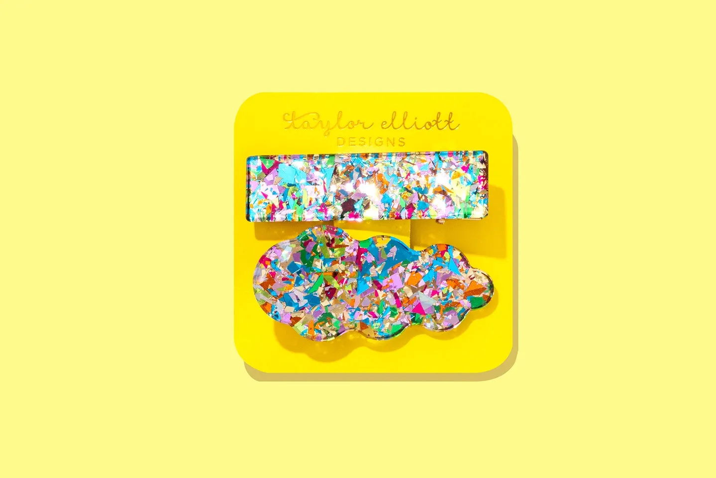 Confetti Hair Clip Sets