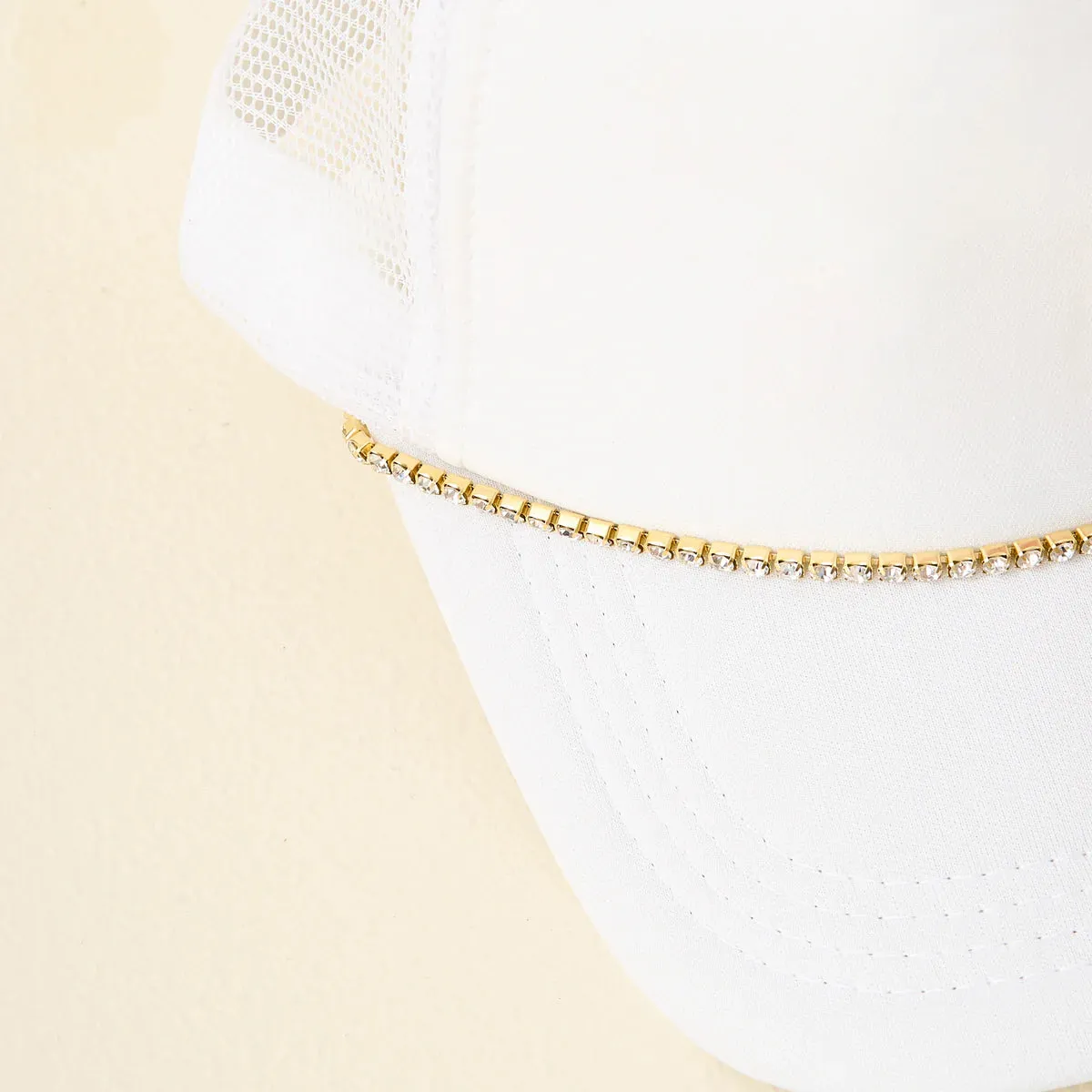 Crystal Gem Trucker Hat Chain