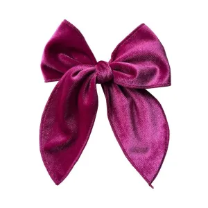 DARK PINK SAILOR BOW