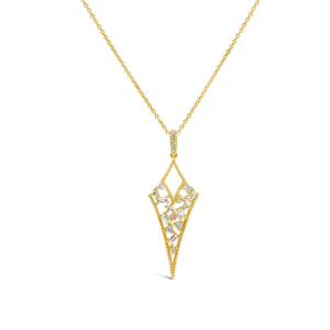 Diamond Arrowhead Pendant