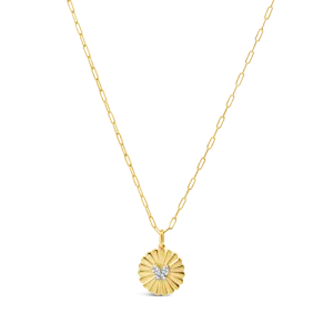 Diamond Butterfly Pendant