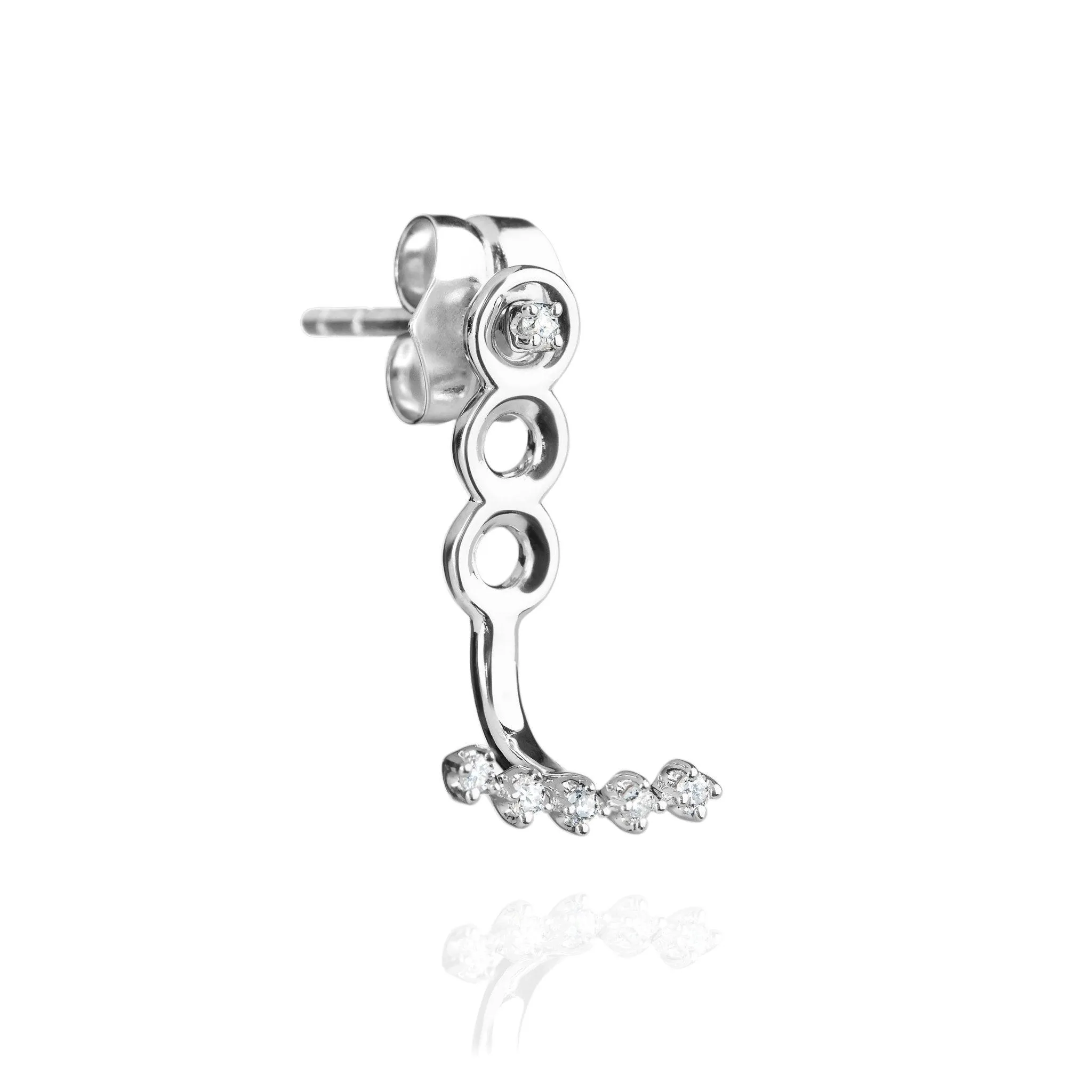 Diamond Constellation Ear Jacket - 18k Gold