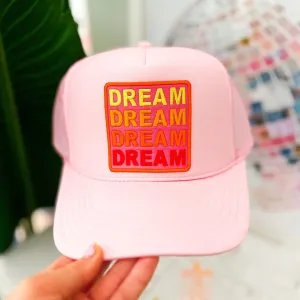 Dream Trucker Hat - Light Pink