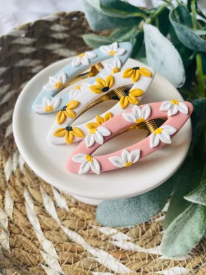 Flower Hair Clips