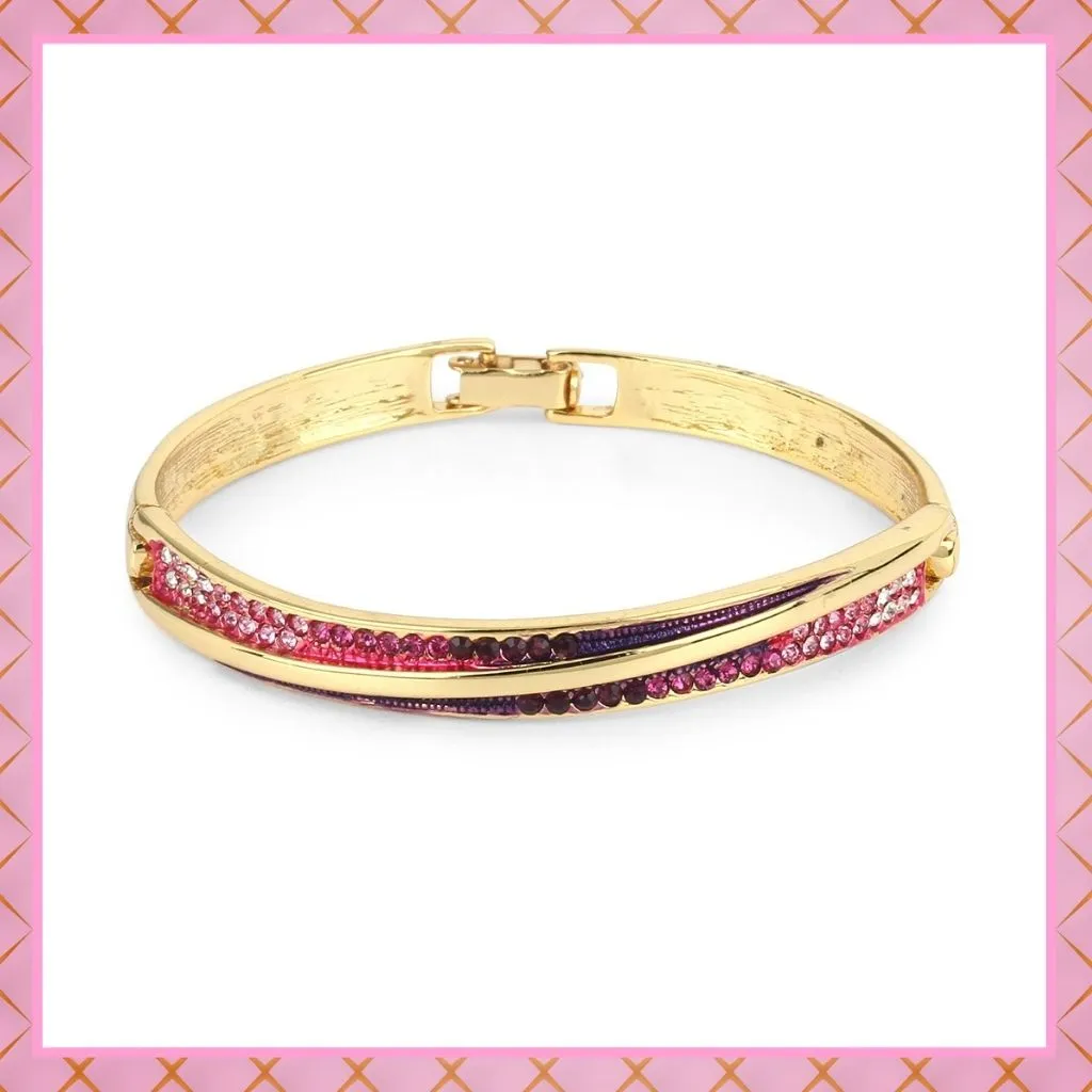 Fushia Metallic Bracelet