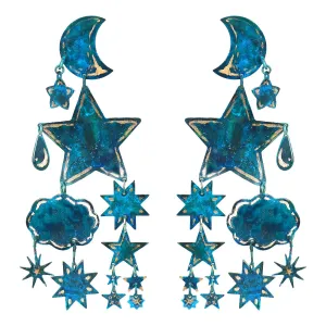 Gilded Zellige Earrings