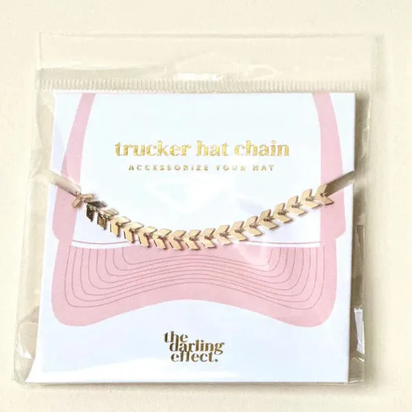 Gold Leaf Trucker Hat Chain