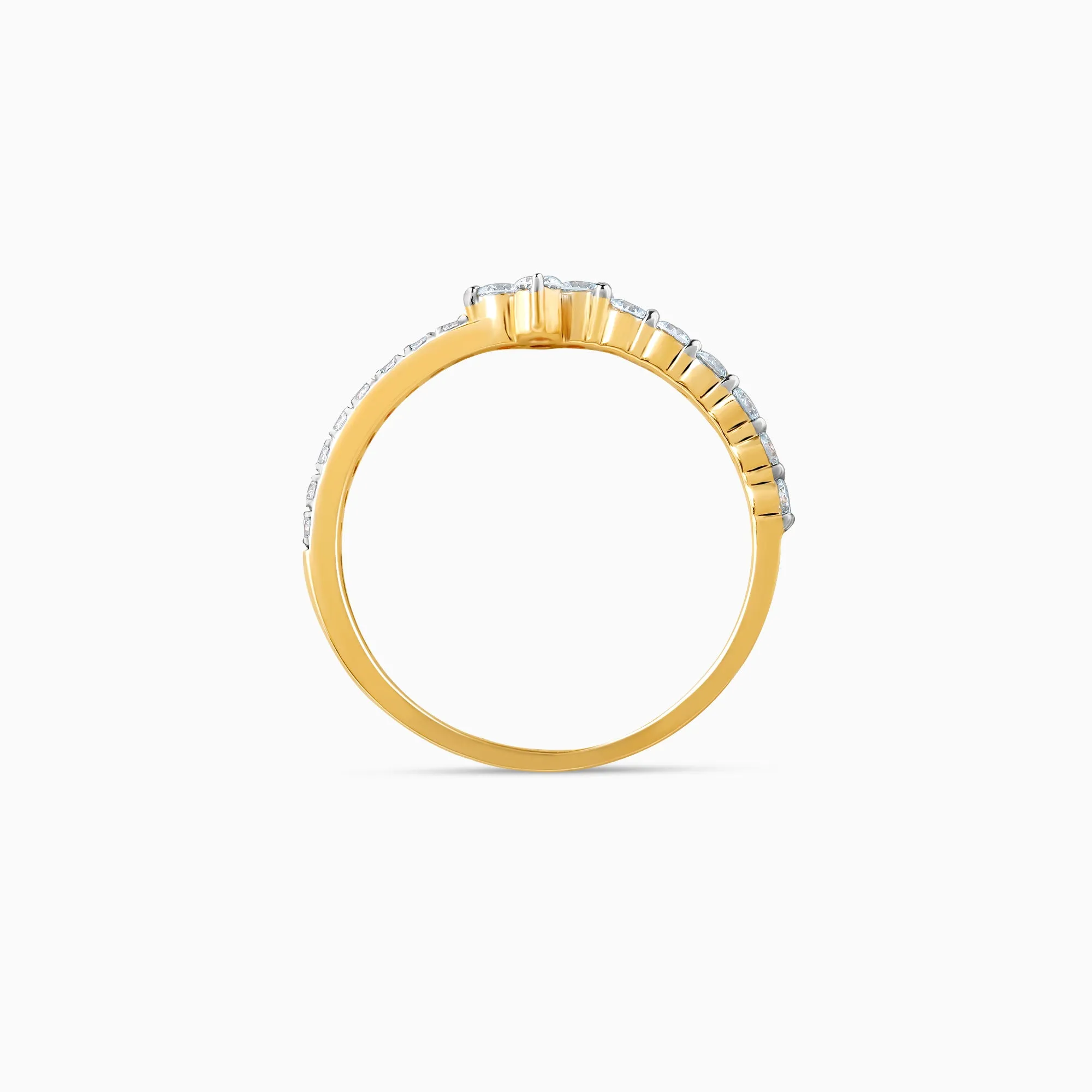 Gold My Forever Tiara Diamond Ring