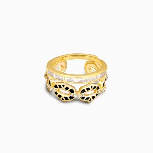 Golden Classic Grace Stackable Rings