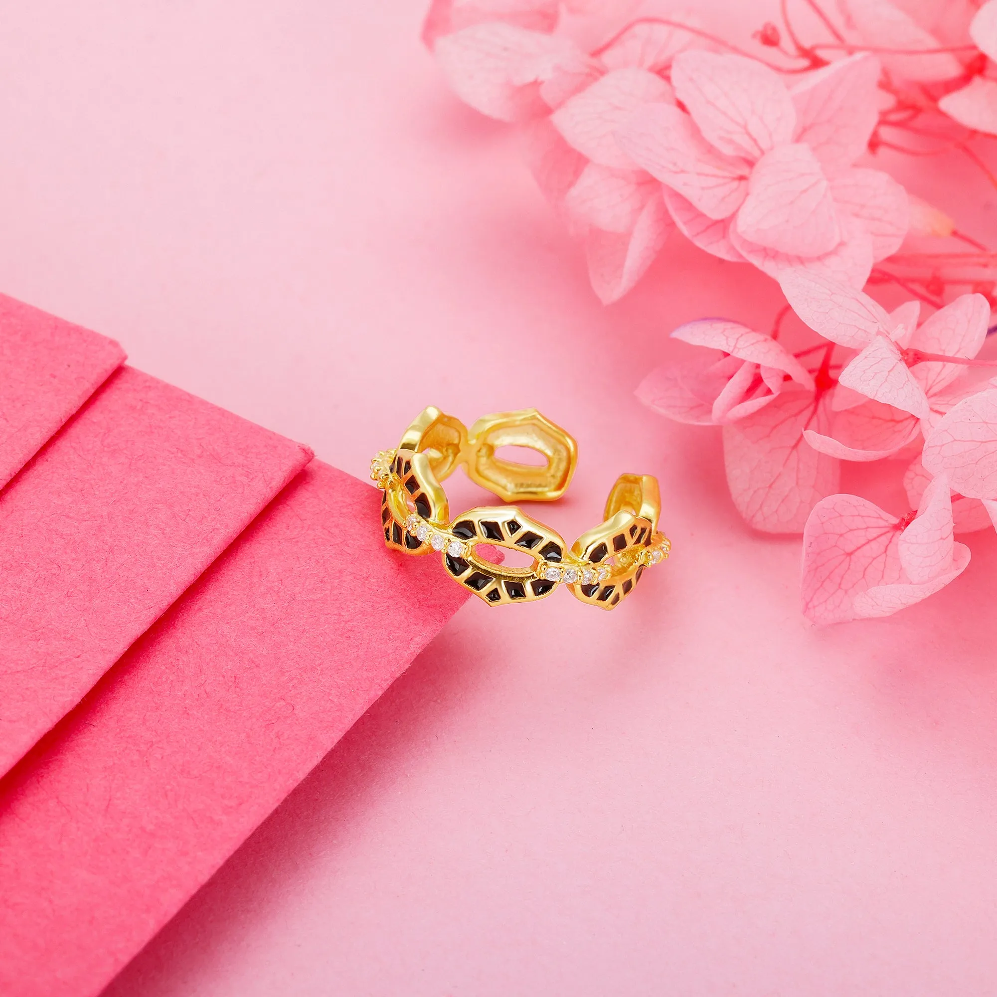 Golden Classic Grace Stackable Rings