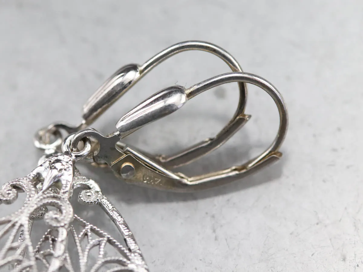 Gorgeous Aquamarine Drop Earrings
