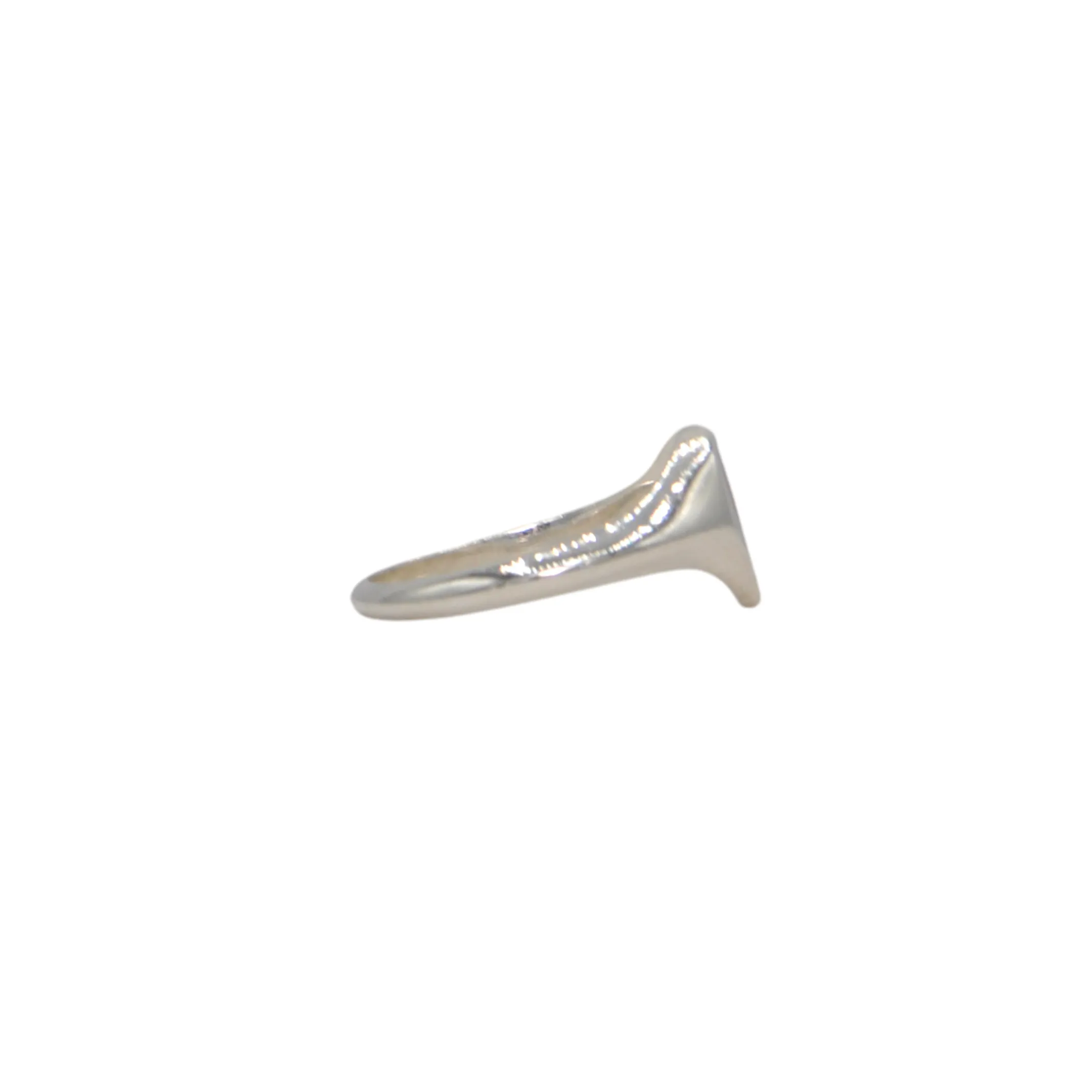 Gucci Sterling Silver Heart Ring with Interlocking G