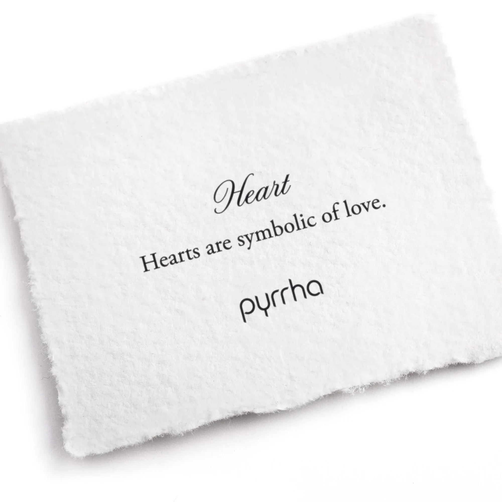 Heart Symbol Thread Through Earring